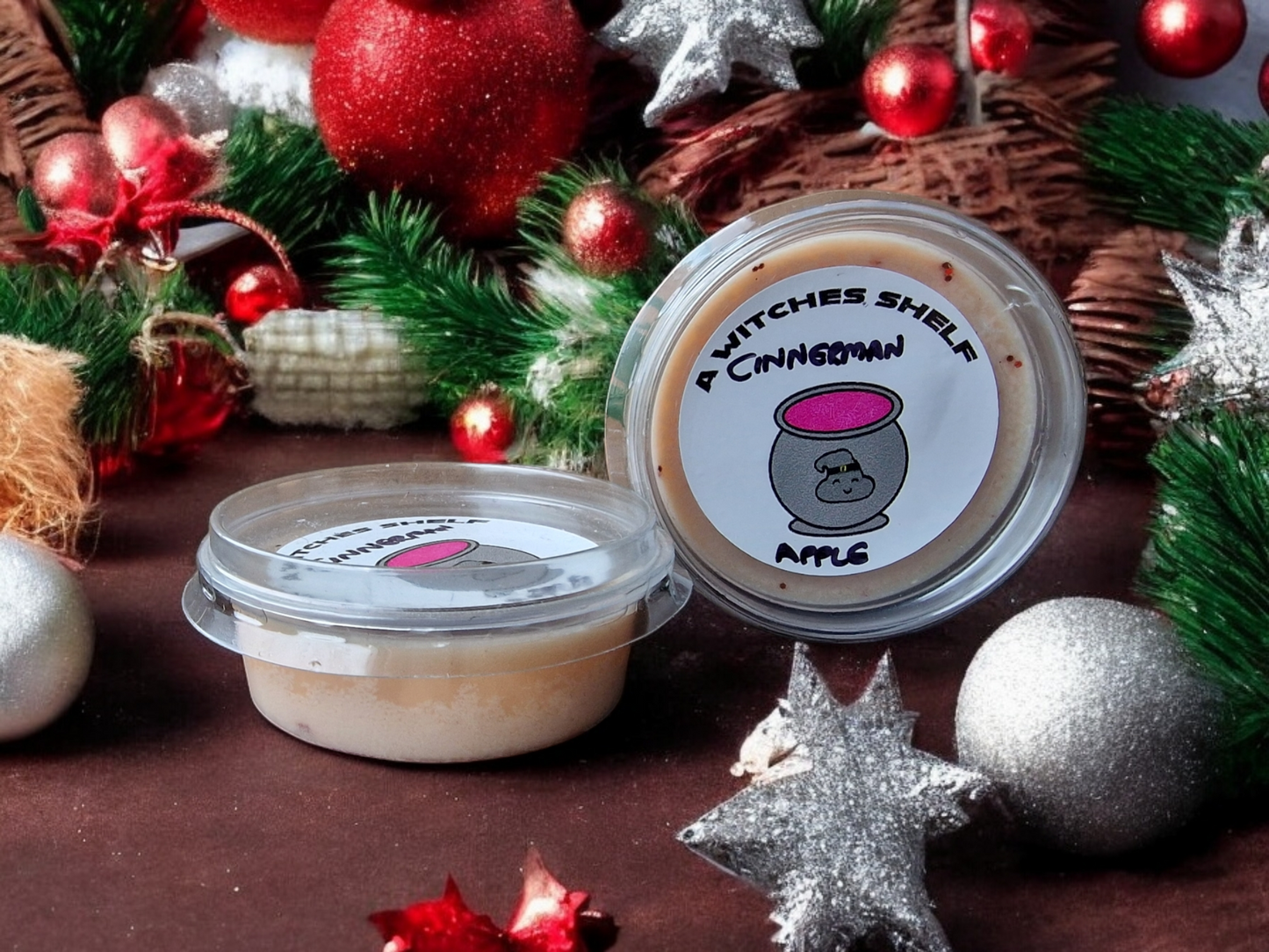 100 percent eco soy 2oz pot wax melt in the scent Cinnamon apple