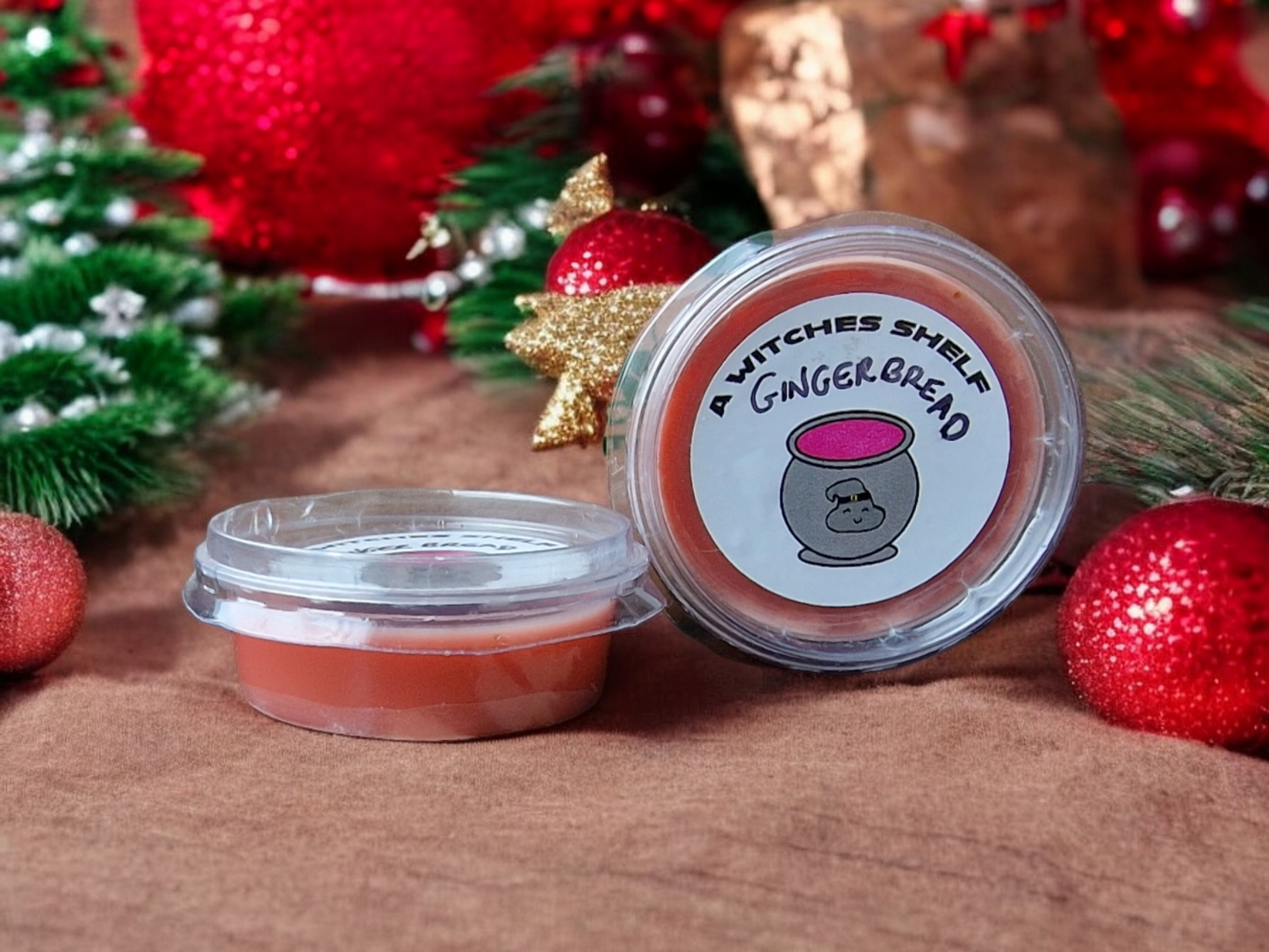 100 percent eco soy 2oz pot wax melt in the scent Gingerbread