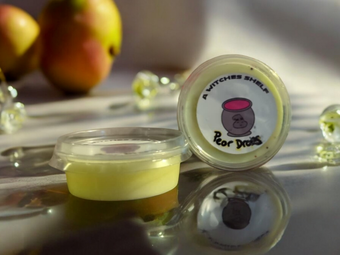 100 percent eco soy 2oz pot wax melt in the scent pear drops