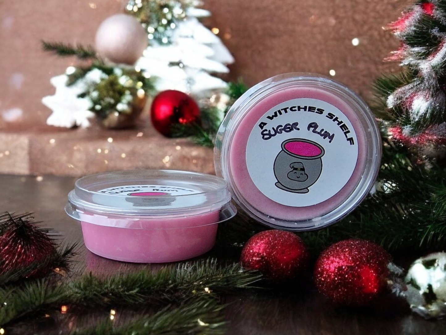 100 percent eco soy 2oz pot wax melt in the scent Sugar Plum
