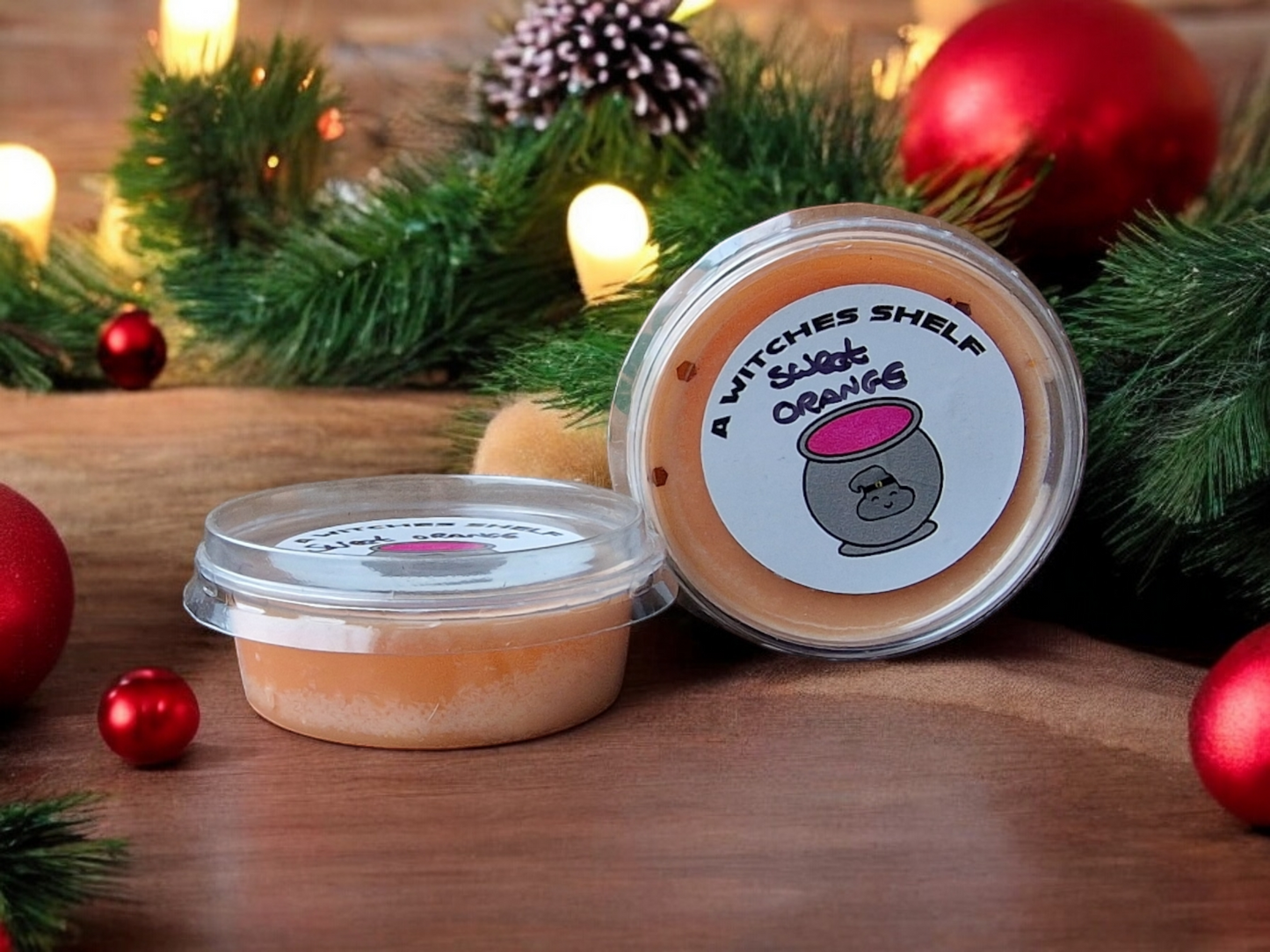 100 percent eco soy 2oz pot wax melt in the scent Sweet Orange
