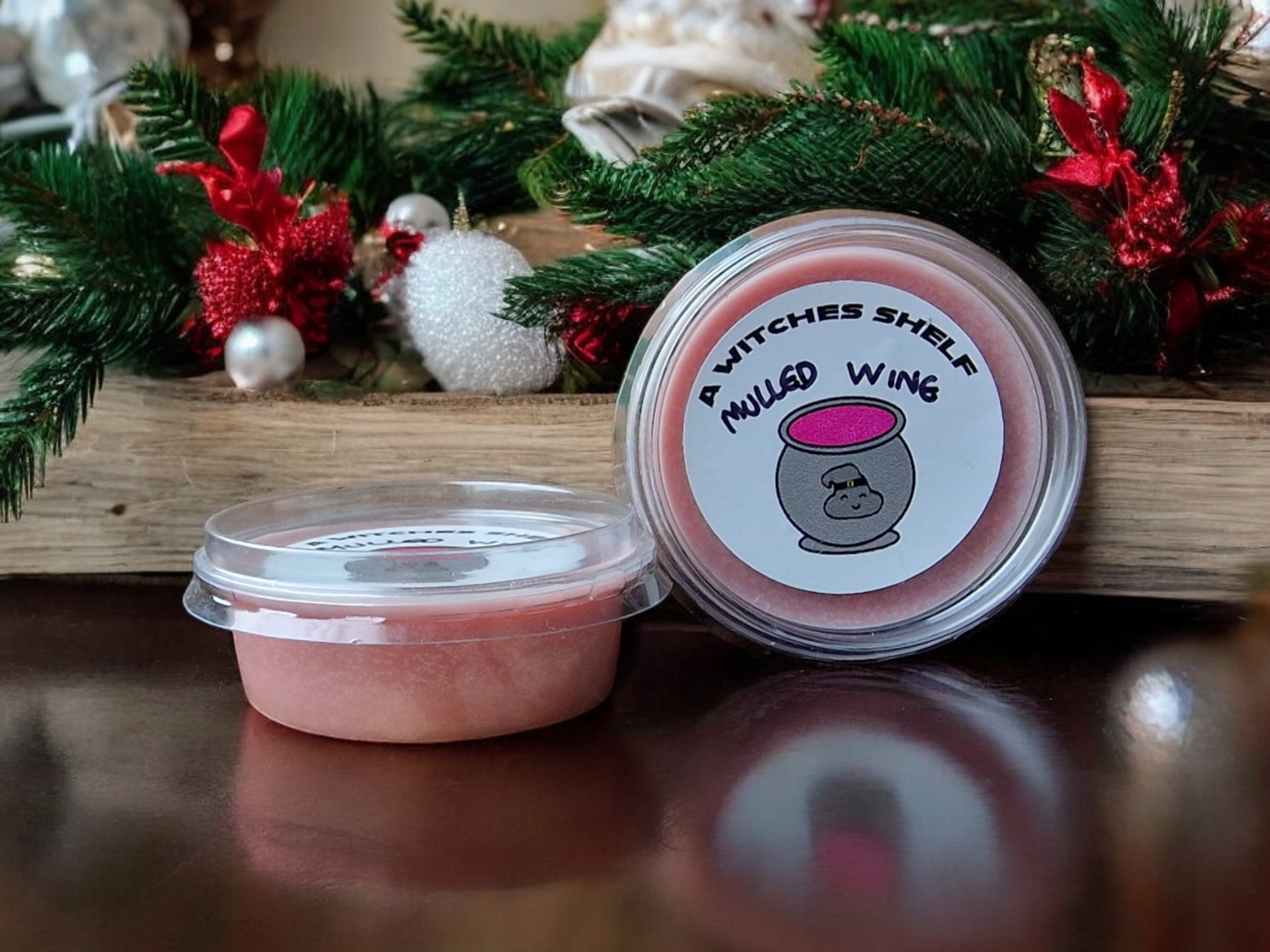 100 percent eco soy 2oz pot wax melt in the scent Mulled Wine